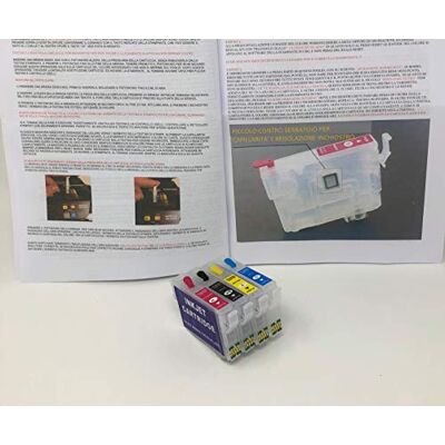 BELLIVESTORE 4 CARTUCCE RICARICABILI PER EPSON T1291 T1292 T1293 T1294 Stylus Office B 42 WD / BX 305 F / BX 305 FW / BX 305 FW Plus / BX 320 FW / BX 525 WD / BX 535 WD / BX 625 FWD / BX 630 FW / BX 635 FWD / BX 925 FWD / BX 935 FWD , In Omaggio 50 Fogli BELLIVESTORE 4 CARTUCCE RICARICABILI PER EPSON T1291 T1292 T1293 T1294 Stylus Office B 42 WD / BX 305 F / BX 305 FW / BX 305 FW Plus / BX 320 FW / BX 525 WD / BX 535 WD / BX 625 FWD / BX 630 FW / BX 635 FWD / BX 925 FWD / BX 935 FWD , In Omaggio 50 Fogli