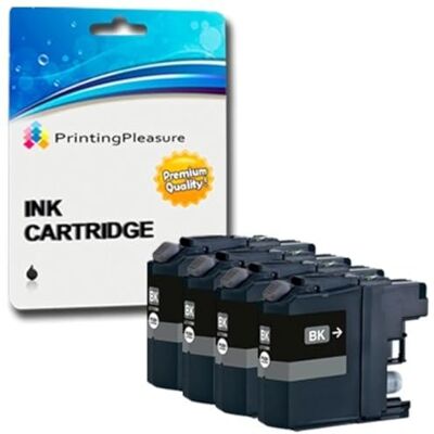Printing Pleasure 4 NERO Cartucce d'inchiostro compatibili per Brother DCP-J4110DW MFC-J4410DW MFC-J4510DW MFC-J4610DW MFC-J470DW MFC-J4710DW MFC-J6520DW MFC-J650DW MFC-J6920DW MFC-J870DW DCP-J152W, LC123XL, LC-127XL Printing Pleasure 4 NERO Cartucce d'inchiostro compatibili per Brother DCP-J4110DW MFC-J4410DW MFC-J4510DW MFC-J4610DW MFC-J470DW MFC-J4710DW MFC-J6520DW MFC-J650DW MFC-J6920DW MFC-J870DW DCP-J152W, LC123XL, LC-127XL