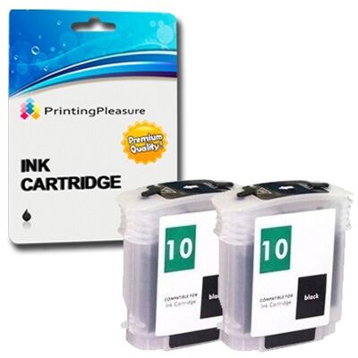 Printing Pleasure 2 Compatibili HP 10 XL Cartucce d'inchiostro Sostituzione per HP DesignJet 500 500e 500m 500ds 500+ 500ps 500ps+ 800 800ps 815mfp 820mfp cc800ps Nero, Alta Capacità Printing Pleasure 2 Compatibili HP 10 XL Cartucce d'inchiostro Sostituzione per HP DesignJet 500 500e 500m 500ds 500+ 500ps 500ps+ 800 800ps 815mfp 820mfp cc800ps Nero, Alta Capacità