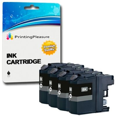Printing Pleasure 4 NERO Cartucce d'inchiostro compatibili per Brother MFC-J890DW, MFC-J895DW, DCP-J772DW, DCP-J774DW LC-3211 LC3211BK Printing Pleasure 4 NERO Cartucce d'inchiostro compatibili per Brother MFC-J890DW, MFC-J895DW, DCP-J772DW, DCP-J774DW LC-3211 LC3211BK