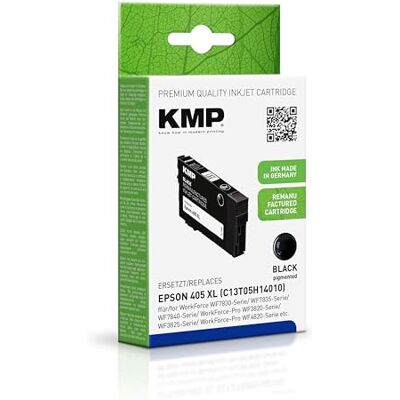 KMP Cartucce d'inchiostro compatibili con Epson 405XL – Compatibile con Workforce WF-7830DTWF ecc. (blu) KMP Cartucce d'inchiostro compatibili con Epson 405XL – Compatibile con Workforce WF-7830DTWF ecc. (blu)