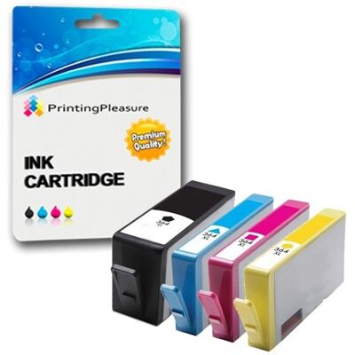 Printing Pleasure 4 Cartucce d'inchiostro compatibili per HP Deskjet 3070A 3520 Officejet 4610 4620 Photosmart 5510 5514 5515 5520 6510 6520 7515 B109a B110a B209a B210a Sostituzione per HP 364XL Printing Pleasure 4 Cartucce d'inchiostro compatibili per HP Deskjet 3070A 3520 Officejet 4610 4620 Photosmart 5510 5514 5515 5520 6510 6520 7515 B109a B110a B209a B210a Sostituzione per HP 364XL