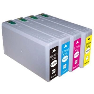 BELLIVESTORE 4 Cartucce d'inchiostro compatibile per WF-5620DWF WF-5110DW WF-5690DWF WF-5190DW T7891 T7892 T7893 T7894 con CHIP (1x nero + 1x ciano + 1x magenta + 1x giallo) BELLIVESTORE 4 Cartucce d'inchiostro compatibile per WF-5620DWF WF-5110DW WF-5690DWF WF-5190DW T7891 T7892 T7893 T7894 con CHIP (1x nero + 1x ciano + 1x magenta + 1x giallo)