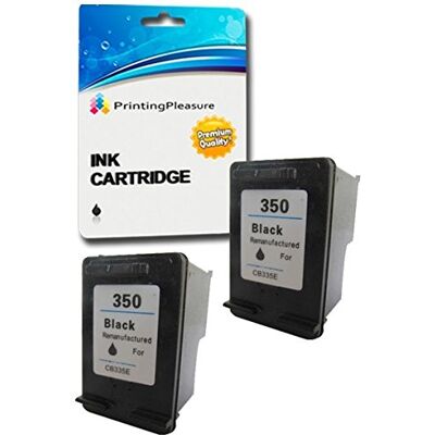 Printing Pleasure 2 XL NERO Cartucce d'inchiostro compatibili per HP Photosmart C4280 C4380 C4480 C4485 C4580 C5280 D5360 Officejet J6410 Deskjet D4260 D4360 Sostituzione per HP 350XL (CB336EE) Printing Pleasure 2 XL NERO Cartucce d'inchiostro compatibili per HP Photosmart C4280 C4380 C4480 C4485 C4580 C5280 D5360 Officejet J6410 Deskjet D4260 D4360 Sostituzione per HP 350XL (CB336EE)