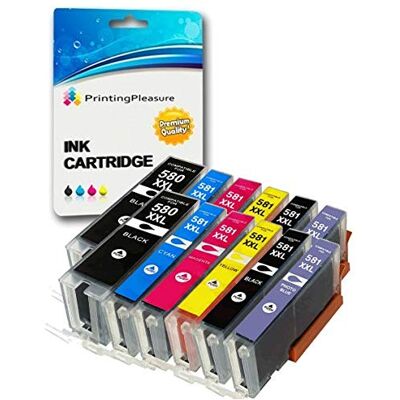 Printing Pleasure 12 Compatibili PGI-580/CLI-581 XXL Cartucce d'inchiostro per Canon Pixma TS8150 TS8151 TS8152 TS8250 TS8251 TS8252 TS9150 TS9155 PGI-580PGBK CLI-581BK CLI-581C CLI-581M CLI-581Y CLI-581PB XXL Printing Pleasure 12 Compatibili PGI-580/CLI-581 XXL Cartucce d'inchiostro per Canon Pixma TS8150 TS8151 TS8152 TS8250 TS8251 TS8252 TS9150 TS9155 PGI-580PGBK CLI-581BK CLI-581C CLI-581M CLI-581Y CLI-581PB XXL