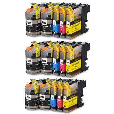 BELLIVESTORE 15 Cartucce d'inchiostro compatibile per Brother compatibile LC-123 / LC123 DCP-J4110DW MFC-J4410DW MFC-J4510DW MFC-J4610DW MFC-J4710DW DCP-J752DW MFC-J870DW MFC-J6920DW DCP-J552DW MFC-J470DW MFC-J650DW MFC-J6520DW MFC-J6720DW DCP-J132W / DCP BELLIVESTORE 15 Cartucce d'inchiostro compatibile per Brother compatibile LC-123 / LC123 DCP-J4110DW MFC-J4410DW MFC-J4510DW MFC-J4610DW MFC-J4710DW DCP-J752DW MFC-J870DW MFC-J6920DW DCP-J552DW MFC-J470DW MFC-J650DW MFC-J6520DW MFC-J6720DW DCP-J132W / DCP