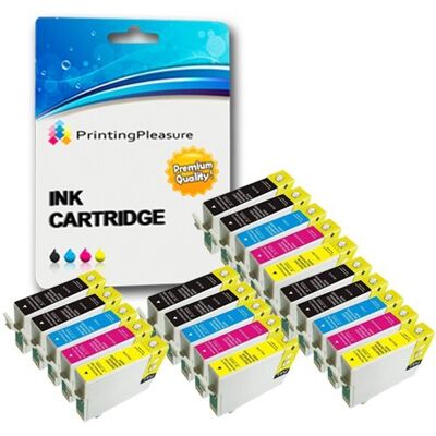 Printing Pleasure 20 Compatibili 16XL Cartucce d'inchiostro per Epson Workforce WF-2010W WF-2510WF WF-2520NF WF-2530WF WF-2540WF WF-2630WF WF-2650DWF WF-2660DWF WF-2750DWF Nero/Ciano/Magenta/Giallo, Alta Capacità Printing Pleasure 20 Compatibili 16XL Cartucce d'inchiostro per Epson Workforce WF-2010W WF-2510WF WF-2520NF WF-2530WF WF-2540WF WF-2630WF WF-2650DWF WF-2660DWF WF-2750DWF Nero/Ciano/Magenta/Giallo, Alta Capacità