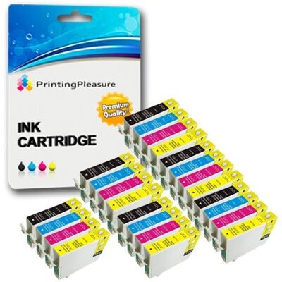 Printing Pleasure 24 Compatibili 16XL Cartucce d'inchiostro per Epson Workforce WF-2010W WF-2510WF WF-2520NF WF-2530WF WF-2540WF WF-2630WF WF-2650DWF WF-2660DWF WF-2750DWF Nero/Ciano/Magenta/Giallo, Alta Capacità Printing Pleasure 24 Compatibili 16XL Cartucce d'inchiostro per Epson Workforce WF-2010W WF-2510WF WF-2520NF WF-2530WF WF-2540WF WF-2630WF WF-2650DWF WF-2660DWF WF-2750DWF Nero/Ciano/Magenta/Giallo, Alta Capacità