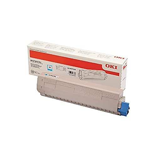 Oki 46471103 Cartuccia Toner Originale , Ciano, Standard, 7000 pagine