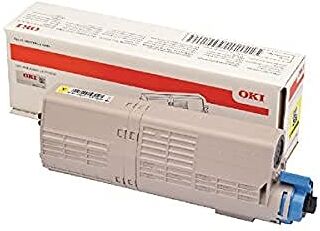 Oki 46490401 Cartuccia Toner Originale , Giallo, Standard, 1500 pagine