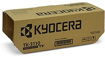 Kyocera Toner  TK-3110 nero. Cartuccia cartridge originale 1T02MT0NL0. Compatibile per stampanti ECOSYS FS-4100DN, FS-4200DN, FS-4300DN