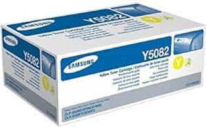 HP Samsung CLT-Y5082S, , Cartuccia Toner, da 2.000 pagine, compatibile con le stampanti Samsung LaserJet Color CLP-620ND, CLP-670N, CLP-670ND, CLX-6220FX e CLP-6250FX, Giallo