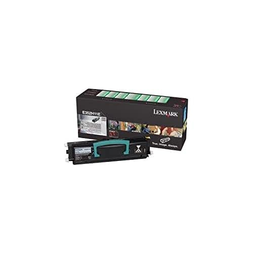 Lexmark E352H11E Toner, Nero