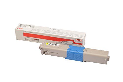 Oki 46508709 Cartuccia Toner Originale , Giallo, XL, 3000 pagine