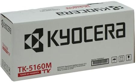 Kyocera Toner  TK-5160M magenta, cartuccia originale 1T02NTBNL0. Per stampante P7040cdn