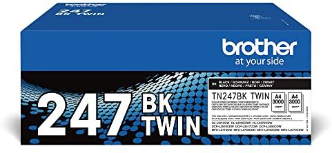 Brother Bundle di 2 Toner, Colore Nero, fino a circa 6000 Pagine Incluse, per Stampanti DCPL3550CDW/ HLL3230CDW/ HLL3270CDW/ MFCL3730CDN/ MFCL3750CDW/ MFCL3770CDW