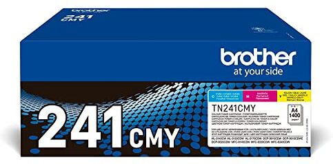 Brother Bundle di 3 Toner, Colore Ciano/Magenta/Giallo, fino a circa 1400 Pagine Incluse Cadauno, per Stampanti HL3140CW/ HL3150CDW/ HL3170CDW/ DCP9020CDW/ MFC9140CDN/ MFC9330CDW/ MFC9340CDW