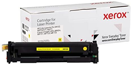 Xerox Cartuccia Toner para HP 410A Color Laserjet PRO M452. MFP M377(CF412A/ CRG-046Y) Amarillo, Aluminium, Giallo