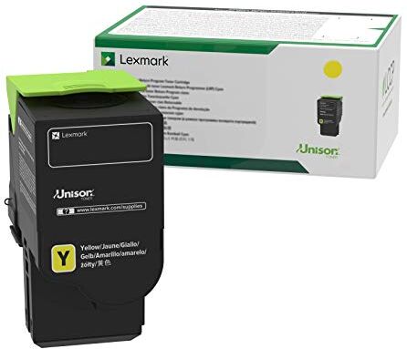 Lexmark cartuccia toner Original Giallo 1 pezzo(i), 2.300 lati