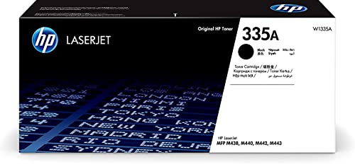 HP 335A , Cartuccia Toner Originale  da 7300 Pagine, Compatibile con le Stampanti  LaserJet MFP M438, M440, M442, M443, Nero