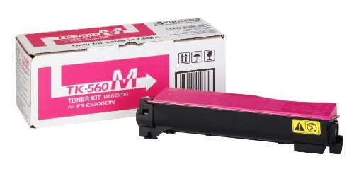 Kyocera Toner  TK-560 magenta. Cartuccia cartridge originale 1T02HNBEU0. Compatibile per stampanti ECOSYS P6030cdn, FS-C5300DN, FS-C5350DN