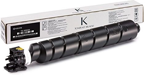 Kyocera Toner TK-8800 Nero, Cartuccia Cartridge Originale 1T02RR0NL0, Compatibile per Stampanti ECOSYS P8060cdn