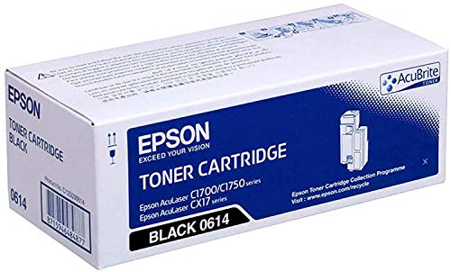 Epson C13S050614 Toner cartuccia per  AL-C1700/C1750/CX17, Nero