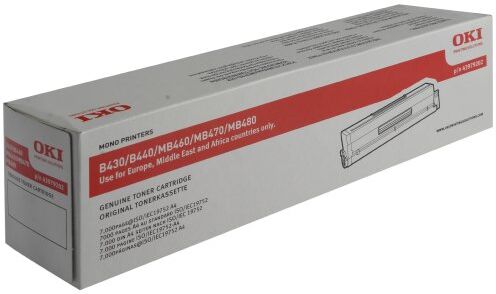 Oki 43979202 Cartuccia Toner Originale , Standard, 7000 pagine