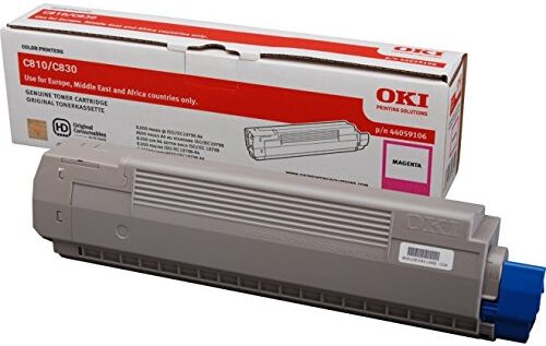 Oki 44059106 Cartuccia Toner Originale , Magenta, Standard, 8000 pagine