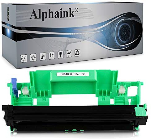 alphaink Tamburo DR-1050 DR-1000 Compatibile con Brother DCP-1510 DCP-1512 DCP-1601W DCP-1612W HL-1110 HL-1112 HL-1210W HL-1212W MFC-1810 MFC-1815 MFC-1910 MFC-1911W