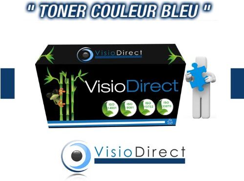 Visiodirect Toner Cartuccia Laser C9731A Ciano/Azzuro 12000 pagine generico per stampante CANON IMAGECLASS C3500 Certificato ISO 9001 ISO 14001 (Offerte sottotazza)  -