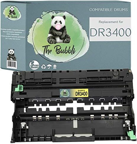 The Bubbli Originale   DR-3400 DR3400 Tamburo Compatibile per BROTHER HL-L5100DN HL-L5000D DCP-L5500DN HL-L6300DW HL-L5200DW MFC-L5750DW HL-L6400DW MFC-L5700DN HL-L5100DNT MFC-L6800DW MFC-L6900DW