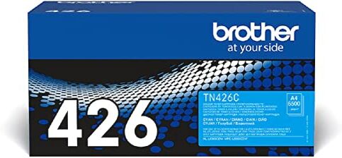 Brother TN-426C Toner Originale, Alta Capacità, fino a circa 6500 Pagine, per Stampanti HLL8360CDW/MFCL8900CDW, Ciano