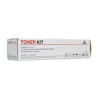 NEUTRA Toner B430 Nero Compatibile per OKI B430 DN, 440 DN, MB460, MB470, MB 43979202 7.000 Pagine NEUTRA Toner B430 Nero Compatibile per OKI B430 DN, 440 DN, MB460, MB470, MB 43979202 7.000 Pagine