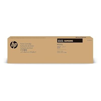 HP Samsung M505L , Cartuccia Toner Originale Alta Capacità da 3500 Pagine, Compatibile con le Stampanti Samsung Laser ProXpress Color serie C2620, C2670, C2680, Magenta HP Samsung M505L , Cartuccia Toner Originale Alta Capacità da 3500 Pagine, Compatibile con le Stampanti Samsung Laser ProXpress Color serie C2620, C2670, C2680, Magenta