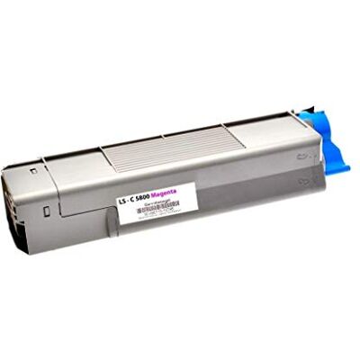 NEUTRA Toner C5800 Magenta Compatibile per OKI C5550 C5800 C5900 43324422 5.000 Pagine NEUTRA Toner C5800 Magenta Compatibile per OKI C5550 C5800 C5900 43324422 5.000 Pagine