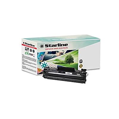 Starline Toner Ricostruito per Hp, Nero, 1.500 Pagine Starline Toner Ricostruito per Hp, Nero, 1.500 Pagine
