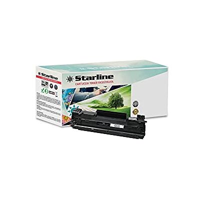 Starline Toner Ricostruito per Hp, Nero, 2.200 Pagine Starline Toner Ricostruito per Hp, Nero, 2.200 Pagine