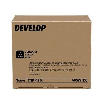 Develop Original – Ineo + 3351 (TNP49K / A95W1D0) – Toner nero – 13.000 pagine Develop Original – Ineo + 3351 (TNP49K / A95W1D0) – Toner nero – 13.000 pagine