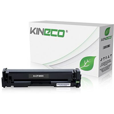Kineco Toner Compatibile con HP CF400X 201X Cartuccia Toner per HP LaserJet PRO MFP M277dw, PRO 200 M252dw, M277n, M252n, M277n, M274n Nero XXL 2.800 Pagine Kineco Toner Compatibile con HP CF400X 201X Cartuccia Toner per HP LaserJet PRO MFP M277dw, PRO 200 M252dw, M277n, M252n, M277n, M274n Nero XXL 2.800 Pagine