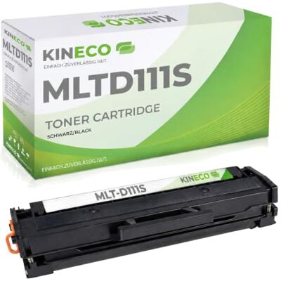 Kineco Toner XXL (150% di contenuto in più!) Compatibile con Samsung MLT-D111S D111S per Samsung M2026W, M2022W, M2022, M2070W, M2070FW, M2020, M2000 MLTD111S ELS Kineco Toner XXL (150% di contenuto in più!) Compatibile con Samsung MLT-D111S D111S per Samsung M2026W, M2022W, M2022, M2070W, M2070FW, M2020, M2000 MLTD111S ELS