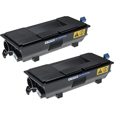 vhbw 2x toner compatibile con Kyocera ECOSYS P 3155 dn, 3260 DN stampante Toner compatibile + vaschetta toner esausto, nero vhbw 2x toner compatibile con Kyocera ECOSYS P 3155 dn, 3260 DN stampante Toner compatibile + vaschetta toner esausto, nero