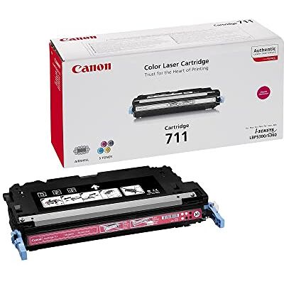 Canon Cartuccia 711 M TONER Magenta, Rendimento 6.000 Pagine, Imballo in cartone Canon Cartuccia 711 M TONER Magenta, Rendimento 6.000 Pagine, Imballo in cartone