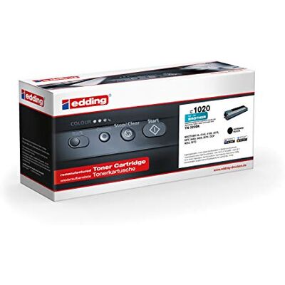 Edding Toner Edd 1020 sostituito Brother tn-320bk – Nero – 2.500 pagine Edding Toner Edd 1020 sostituito Brother tn-320bk – Nero – 2.500 pagine