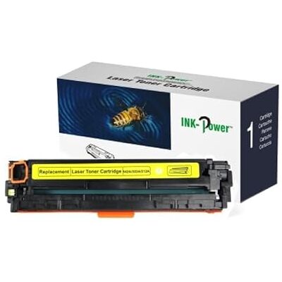 PowerTank INK-POWER TONER COMP. HP CB542A/CE322A Nº125A/CF212A / CANON 716 AMARILLO 1977B002 1.400PAG. 131A PowerTank INK-POWER TONER COMP. HP CB542A/CE322A Nº125A/CF212A / CANON 716 AMARILLO 1977B002 1.400PAG. 131A