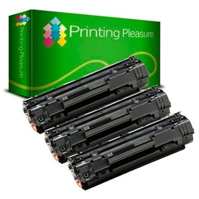 Printing Pleasure 3 Toner Compatibili Cartuccia Laser per HP Laserjet P1505 P1505N P1506 M1120MFP M1120N M1520 M1522MFP M1522N M1522NF Canon LBP-3250 Nero, Alta Resa Printing Pleasure 3 Toner Compatibili Cartuccia Laser per HP Laserjet P1505 P1505N P1506 M1120MFP M1120N M1520 M1522MFP M1522N M1522NF Canon LBP-3250 Nero, Alta Resa