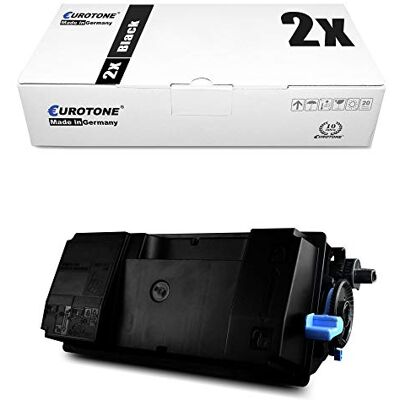 Eurotone 2x Toner compatibile per Utax P-4531 i MFP P-4536 i sostituito 1T02V30UT0 Nero con circa 14.500 pagine Eurotone 2x Toner compatibile per Utax P-4531 i MFP P-4536 i sostituito 1T02V30UT0 Nero con circa 14.500 pagine