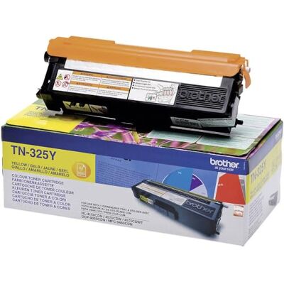 Brother Cartuccia Toner, 3500 Pagine Stampate, Standard, Giallo Brother Cartuccia Toner, 3500 Pagine Stampate, Standard, Giallo