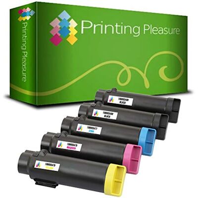 Printing Pleasure 5 Toner Compatibili per Xerox Phaser 6510 6510DN 6510N WorkCentre 6515 6515DN 6515DNI 6515DNW 6515N 6515NW 106R03480 5.500 pagine 106R03477 106R03478 106R03479 2.400 pagine Printing Pleasure 5 Toner Compatibili per Xerox Phaser 6510 6510DN 6510N WorkCentre 6515 6515DN 6515DNI 6515DNW 6515N 6515NW 106R03480 5.500 pagine 106R03477 106R03478 106R03479 2.400 pagine