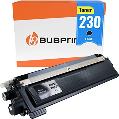 Bubprint Toner compatibile con Brother TN-230BK Nero Per DCP-9010CN HL-3040CN HL-3070CW MFC-9120CN MFC-9320CW, 2.200 pagine Bubprint Toner compatibile con Brother TN-230BK Nero Per DCP-9010CN HL-3040CN HL-3070CW MFC-9120CN MFC-9320CW, 2.200 pagine